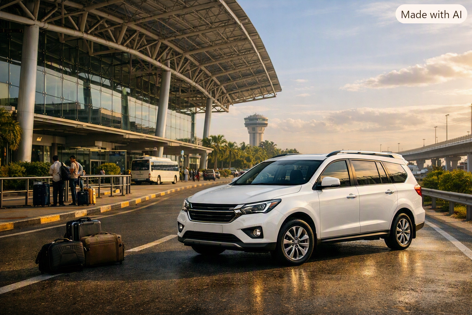 Chennai Airport to Pondicherry one way taxi