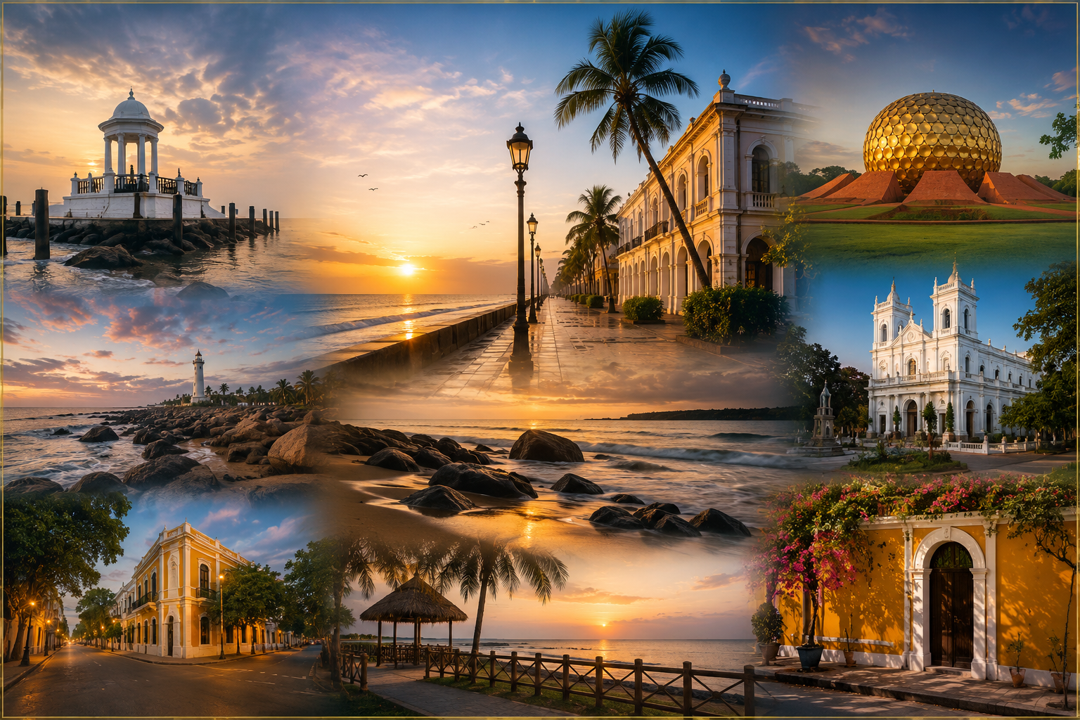 Pondicherry taxi and cab services by Day Light Travels